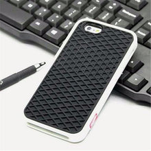 Load image into Gallery viewer, Modern Waffle Sport Shoe Sole Texture Silicone Case for iPhone 12 13 Pro Max XS XR X iPhone Mini Cover  Silicone Impact Resistant Protective Case Soft Silicone Art Phone Case
