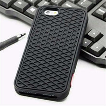 Load image into Gallery viewer, Modern Waffle Sport Shoe Sole Texture Silicone Case for iPhone 12 13 Pro Max XS XR X iPhone Mini Cover  Silicone Impact Resistant Protective Case Soft Silicone Art Phone Case
