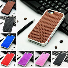 Load image into Gallery viewer, Modern Waffle Sport Shoe Sole Texture Silicone Case for iPhone 12 13 Pro Max XS XR X iPhone Mini Cover  Silicone Impact Resistant Protective Case Soft Silicone Art Phone Case
