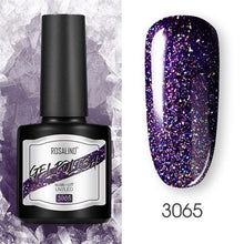 Load image into Gallery viewer, Modern Womens Glossy Colorful 8ml Nail Gel Polish Permanent UV LED  High Quality Crystal Effect Design
