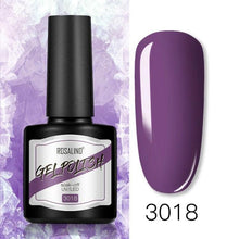 Load image into Gallery viewer, Modern Womens Glossy Colorful 8ml Nail Gel Polish Permanent UV LED  High Quality Crystal Effect Design
