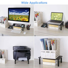 Load image into Gallery viewer, Monitor Stand Riser 3 Height Adjustable Desk

