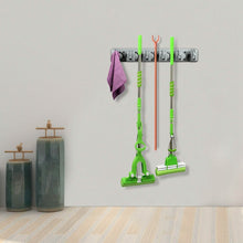 Load image into Gallery viewer, Mop Holder Wall Mount Hanger Organizer Storage
