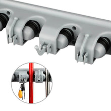 Load image into Gallery viewer, Mop Holder Wall Mount Organizer
