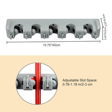 Load image into Gallery viewer, Mop Holder Wall Mount Organizer
