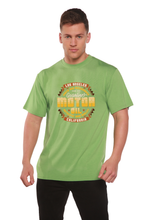 Load image into Gallery viewer, Motor oil Men's Bamboo Viscose/Organic Cotton Short Sleeve Graphic T-Shirt
