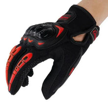 Load image into Gallery viewer, Motorcycle Breathable Glove Strong PVC Touch Screen Full Finger Motorbike Racing Riding Bicycle Summer Gloves
