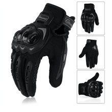 Load image into Gallery viewer, Motorcycle Breathable Glove Strong PVC Touch Screen Full Finger Motorbike Racing Riding Bicycle Summer Gloves
