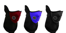 Load image into Gallery viewer, Motorcycle Face Mask Outdoor Cycling Helmet Bandana Hood Ski Sport Neck Half Face Mask Windproof Dustproof Winter Hiking Scarves Half Mask Balaclava Ski Mask with Ear Loop Adjustable Windproof Balaclava Half Face Mask Windproof Men Women
