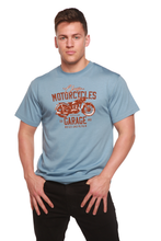 Load image into Gallery viewer, Motorcycles Garage Men's Bamboo Viscose/Organic Cotton Short Sleeve Graphic T-Shirt
