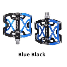 Load image into Gallery viewer, Mountain Bicycle Pedals Cycling Ultralight Aluminum Alloy 3 Bearings Pedals Bike Pedals Flat Bike Pedal Ultra-Light Aluminum Alloy Sealed Bearing With Cleats Pedal Suitable For Mountain Bike Bicycle
