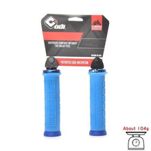 Load image into Gallery viewer, Mountain Bike Handlebar Handle Pro Lock Handle Aluminum Alloy Silicone Handlebar Grips Double Lock-on Bicycle Handle Bar Grips Ergonomic Non-Slip Silicone Hand Grip For Scooter Mountain
