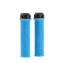 Load image into Gallery viewer, Mountain Bike Handlebar Handle Pro Lock Handle Aluminum Alloy Silicone Handlebar Grips Double Lock-on Bicycle Handle Bar Grips Ergonomic Non-Slip Silicone Hand Grip For Scooter Mountain

