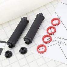 Load image into Gallery viewer, Mountain Road Cycling Bike Bicycle Handlebar Cover Grips Smooth Soft Rubber Anti-Slip Handle Double Lock On Locking Bicycle Grips Non-Slip Bike Handles Grip For Kids Bike Non-Slip Rubber Mushroom Grips For Scooter
