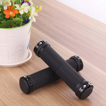 Load image into Gallery viewer, Mountain Road Cycling Bike Bicycle Handlebar Cover Grips Smooth Soft Rubber Anti-Slip Handle Double Lock On Locking Bicycle Grips Non-Slip Bike Handles Grip For Kids Bike Non-Slip Rubber Mushroom Grips For Scooter
