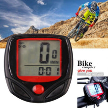 Load image into Gallery viewer, Mountain Sport Bike Speedometer Bike Mini Cycle Computer Speedometer 15 Function Code Meter Bicycle Computer Waterproof Bike Odometer With LCD Display Simple Speedometer Accurate Speed Tracking
