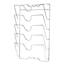 Load image into Gallery viewer, Mounted Pot Lid Rack Pot Cover Organizer
