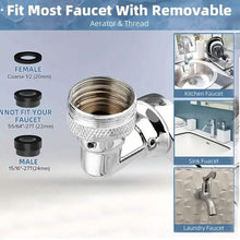 Load image into Gallery viewer, Multi Functional Large Angle Rotating Bathroom Sink
