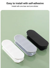 Load image into Gallery viewer, Multi-purpose Cupboard Knob Furniture Knobs Plastic Self-adhesive Door Handles Wardrobe Pulls Door Hardware Safety Pulls Knobs For Dresser Drawers Knobs And Pull For Dresser Drawers Kitchen Bathroom Cabinet
