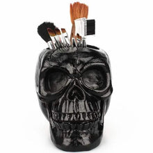 Load image into Gallery viewer, Multifunction Creative Skull Storage Stationery Holder
