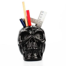 Load image into Gallery viewer, Multifunction Creative Skull Storage Stationery Holder

