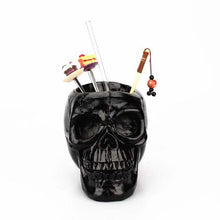 Load image into Gallery viewer, Multifunction Creative Skull Storage Stationery Holder
