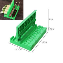 Load image into Gallery viewer, Multifunctional Barbecue String Skewers Kebab Food Meat String Device Skewer for Pork Maker BBQ Tools Accessories BBQ Meat Skewer Multifunction Tool Quick Barbecue Kebab Meat String Device Machine Maker

