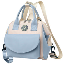 Load image into Gallery viewer, Multifunctional Diaper Changing Bag with 2 Insulated Pockets Commute Bag
