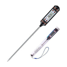 Load image into Gallery viewer, Multifunctional Digital Thermometer For BBQ Food Meat Cake Candy Bake Grill Ultra Fast Kitchen Thermometer with Hold &amp; Calibration Digital Food Thermometer for BBQ Baking Candy Milk Temperature Cooking Thermometer Oven Kitchen Tools
