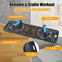 Load image into Gallery viewer, Multifunctional Push Up Board Home Strength Training Equipment with 15 Fitness Accessories
