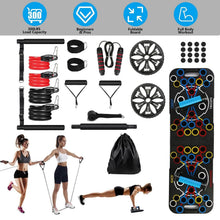 Load image into Gallery viewer, Multifunctional Push Up Board Home Strength Training Equipment with 15 Fitness Accessories
