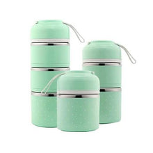 Load image into Gallery viewer, Multilayer Cute Thermal Lunch Box Stainless Steel Food Container
