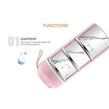 Load image into Gallery viewer, Multilayer Cute Thermal Lunch Box Stainless Steel Food Container

