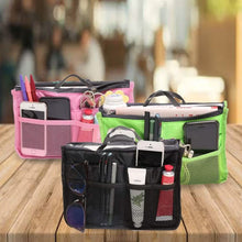Load image into Gallery viewer, Multiple Pockets Cosmetic/Purse Organizer Bag
