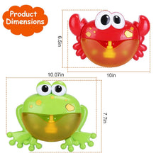 Load image into Gallery viewer, Musical Bubble Bath Maker for Bathtubs Toddler Bubble Machine

