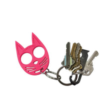 Load image into Gallery viewer, My Kitty Self-Defense Keychain with Card
