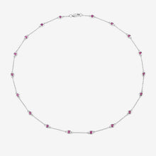 Load image into Gallery viewer, 2.34 Carat Genuine Ruby .925 Sterling Silver Necklace
