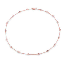 Load image into Gallery viewer, 1.62 Carat Genuine Morganite .925 Sterling Silver Necklace
