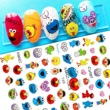Load image into Gallery viewer, Nail Stickers Cute Rabbit Nail Art Decorations No Face Man Nail Sliders For Manicure Women Kids Girls Manicure Decoration Nail Art Supplies 3D Self-Adhesive Nail Decals Designer Nail Stickers for Acrylic Nails
