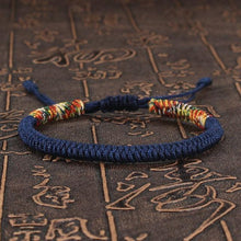 Load image into Gallery viewer, National Style Lucky Red String Bracelet Handmade Braided Knot Charm Bracelets For Women Men Red Bracelet Protection Red Cord Bracelet Adjustable Braided Knot Bracelet
