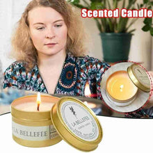 Load image into Gallery viewer, Natural Soy Wax Scented Tin Candle Aromatherapy Candles Scented Candles Gift Set for Women Soy Candle Portable Travel Tin Candles For Stress Relief Wedding Gift Festival Party Home Decoration Scented Soy Candles
