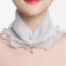Load image into Gallery viewer, Neck Collars Fashion Scarves for Women And Girls Print Satin Silk Scarf Female Bandana Head Bib Scarfs For Ladies
