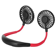 Load image into Gallery viewer, Neck Hanging Fan Hand Free Portable

