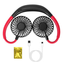 Load image into Gallery viewer, Neck Hanging Fan Hand Free Portable
