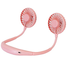 Load image into Gallery viewer, Neck Hanging Fan Hand Free Portable
