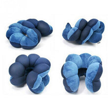 Load image into Gallery viewer, Neck Pillow Microbead Portable Pillow Travel Pillow Memory Foam Neck Pillow Support Comfortable &amp; Breathable Cover Machine Washable Airplane Pillow Use at Home or On The Go To Support Feather Soft Microfiber Neck Pillow Your Neck Work Travel pillow
