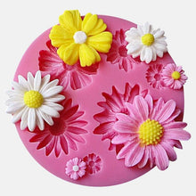 Load image into Gallery viewer, New 3D Flower Silicone Molds Fondant Craft Cake Candy Chocolate Sugarcraft Ice Pastry Baking Tool Mould Soap Mold Cake Decorator Flower Fondant Cake Mold
