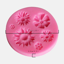 Load image into Gallery viewer, New 3D Flower Silicone Molds Fondant Craft Cake Candy Chocolate Sugarcraft Ice Pastry Baking Tool Mould Soap Mold Cake Decorator Flower Fondant Cake Mold
