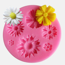 Load image into Gallery viewer, New 3D Flower Silicone Molds Fondant Craft Cake Candy Chocolate Sugarcraft Ice Pastry Baking Tool Mould Soap Mold Cake Decorator Flower Fondant Cake Mold
