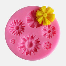 Load image into Gallery viewer, New 3D Flower Silicone Molds Fondant Craft Cake Candy Chocolate Sugarcraft Ice Pastry Baking Tool Mould Soap Mold Cake Decorator Flower Fondant Cake Mold
